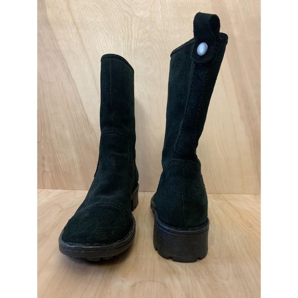 Born Suede Audie Boots Black 8.5 - Picture 4 of 10